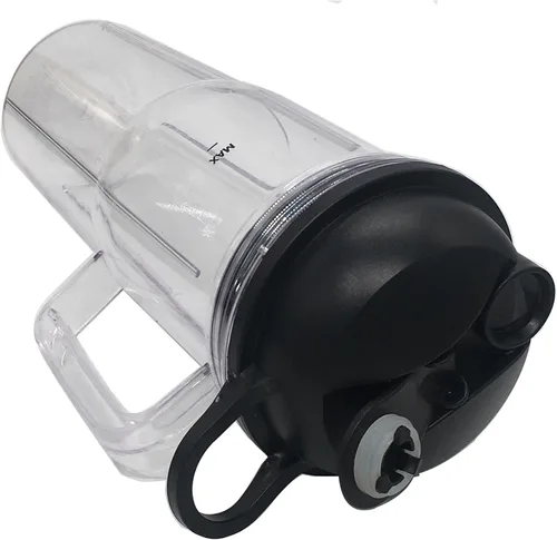 Miniatura 4 de Frasco personal de repuesto para exprimidor de 24 onzas con tapa para llevar, compatible con Nutribullet Ultra Plus+ Sistema de cocina compacto