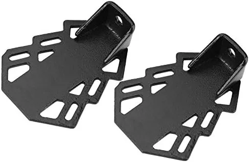 Miniatura 8 de VGEBY1 Pedal trasero de bicicleta, reposapiés trasero de bicicleta, reposapiés antideslizante de hierro con agujero de 0.197 in para bicicleta