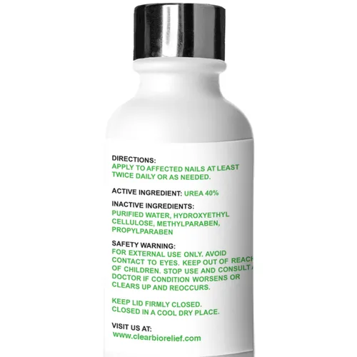 Miniatura 9 de Urea Nail Gel - Suaviza los callos agrietados del talón y las uñas gruesas de los pies - Repara uñas dañadas, amarillas y decoloradas - Tratamiento