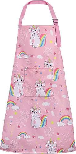 Delantal de animales, Gato | Waterproof, Adjustable, One Pocket