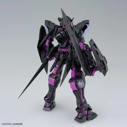 Miniatura 3 de Bandai MG 1/100 Gundam Exia [Color de recirculación/Púrpura Neón] Traje móvil Gundam 00 (Doble O)