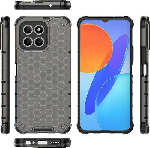 Miniatura 12 de Pzwoxukhov Funda para Huawei Mate 50 Pro, funda para Huawei Mate 50 Pro Honeycomb Anti-Drop Shock-Absorbing Case Negro