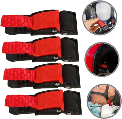 Miniatura 8 de 4 hebillas de correa de barbilla de liberación rápida para motocicleta, accesorios de ajuste de precisión para una instalación conveniente para una