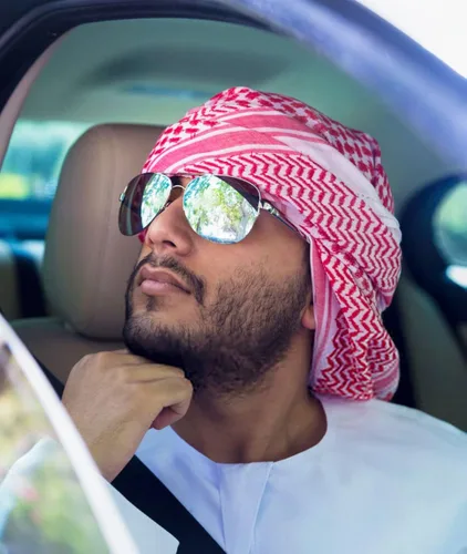 Miniatura 2 de keffiyeh árabe para hombre turbante musulmán palestina bufanda árabe saudí agal jeque gorros disfraz para hombre