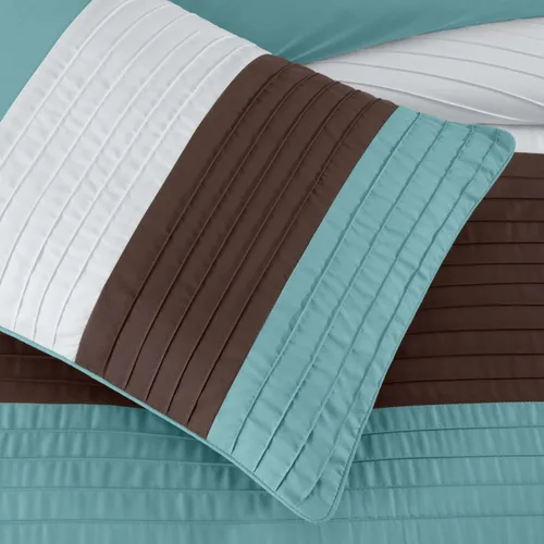 Miniatura 3 de Chezmoi Collection Briar Juego de 7 Piezas Queen Bed in a Bag - Juego de Edredón de Microfibra Ligera para Todas las Estaciones - Incluye Sábanas