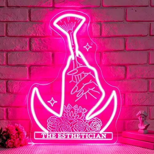 Miniatura 19 de Neon Sign for Wall Decor Dimmable Your Feelings Are Valid Neon Sign Led Neon Lights Light Up Signs for Room Gift Decoration USB Powered