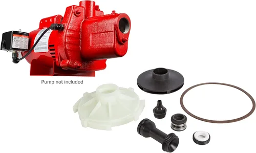 Miniatura 3 de Red Lion 305584007 Kit de revisión para bomba de chorro de pozo poco profundo RJS-75-PREM 3/4 HP, natural