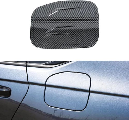 Miniatura 3 de Tapa del tanque de gasolina Cubierta de puerta de llenado de combustible para Honda Accord 2023 2024 2025 2026, fibra de carbono ABS