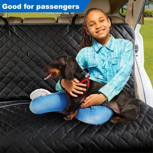 Miniatura 4 de VIEWPETS Funda Protectora para Asiento de Banco del Automóvil - Impermeable, de Alta Resistencia y Antideslizante, Funda para Asiento de Automóvil