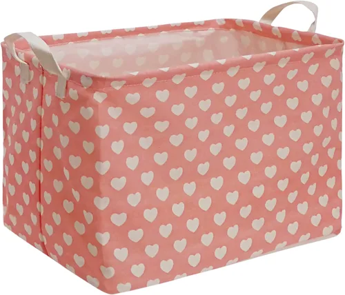 Miniatura 9 de MAIZMZ Cesta de almacenamiento rectangular vacía, organizador de almacenamiento impermeable de béisbol, cestas plegables con asas para mujeres
