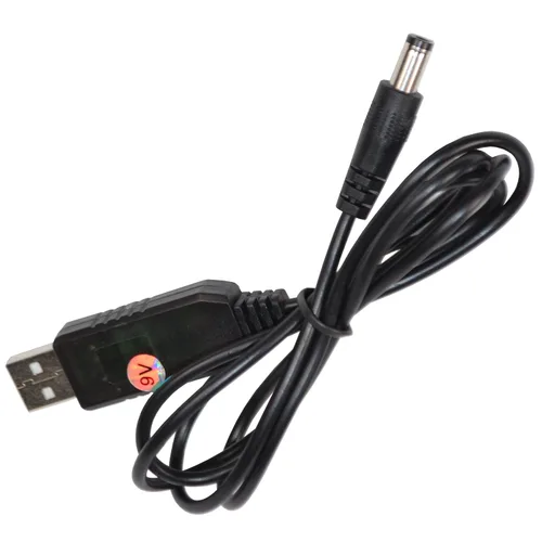 Miniatura 3 de HQRP Cable convertidor de módulo elevador de 5 V USB a CC 9 V compatible con bomba Medela 9207010 68030 en estilo avanzado, cable de extractor