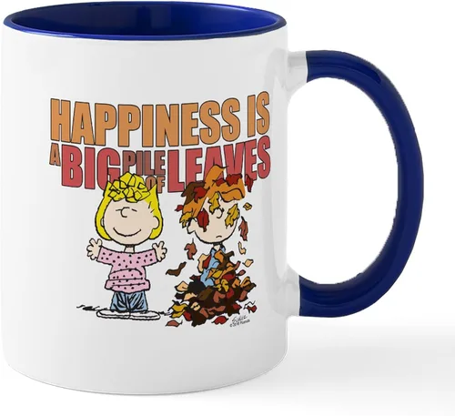 Miniatura 127 de CafePress Sincere Pumpkin Patch Mug Taza de café de cerámica de 11 oz (11.0 fl oz)