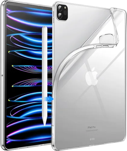 Miniatura 15 de JETech - Funda para iPad de 9.7 pulgadas (6ª/5ª generación, 2018/2017), funda delgada transparente de TPU suave y a prueba de golpes (transparente)