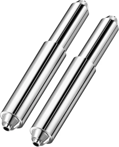 Miniatura 7 de Shappy 2 piezas de soporte universal de papel higiénico de repuesto con resorte, plástico retráctil de repuesto para papel higiénico, soporte