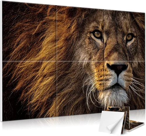 Miniatura 11 de JBER Paneles acústicos para pared - 6 piezas de 23.6 X 23.6 pulgadas con estampado de patrón de madera, paneles insonorizantes decorativos Lago
