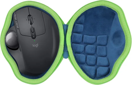 Miniatura 11 de co2CREA Carcasa rígida de repuesto para mouse Logitech MX Ergo S/MX Ergo Wireless Trackball (caja negra)
