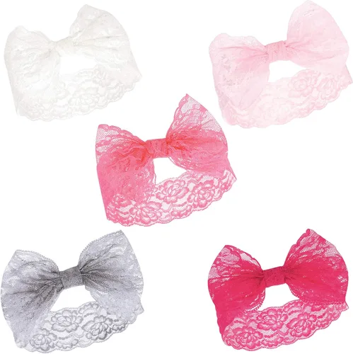 Miniatura 42 de Hudson Baby - Diademas de algodón y sintéticas, talla 0-24 meses Floral azul