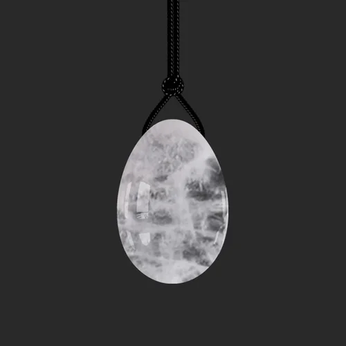 Miniatura 4 de Huevo Yoni perforado de 1.181 x 0.787 in, piedra natural, huevos de jade, bola de masaje de cristal, herramientas de ejercicio Kegel, huevos