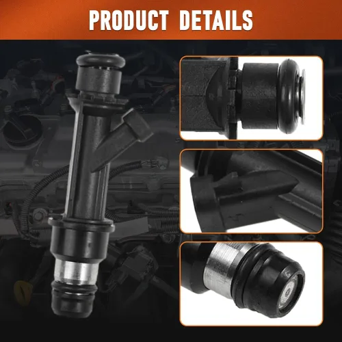 Miniatura 9 de Inyector de combustible compatible con Chevrolet AVEO 2004-2008, compatible con Pontiac WAVE 2005-2007, WAVE5 2005, número de pieza: 96386780