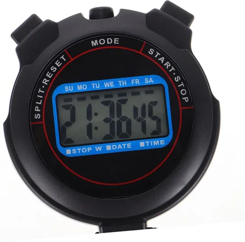 Miniatura 9 de Zerodeko Cronómetro deportivo digital de alta precisión con función de alarma de fecha para natación, correr, yoga, entrenamiento, temporizador