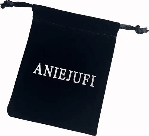 Miniatura 7 de ANIEJUFI Anillo giratorio de acero inoxidable luminoso resplandor luna y estrella, alivio del estrés, anillos de ansiedad para mujeres, hombres