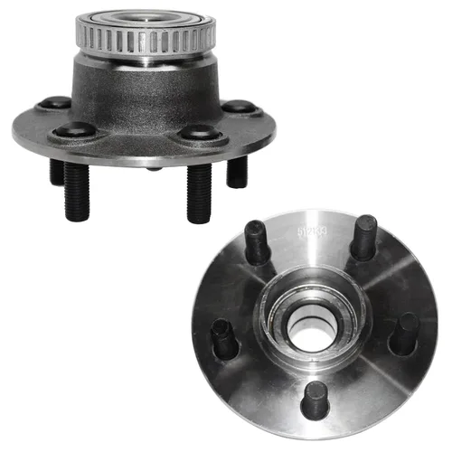 Miniatura 36 de Detroit Axle - Kit de cubo de rodamiento de rueda delantera FWD 2pc para Chevrolet Aveo Aveo5 Spark Pontiac G3 Wave Wave5, reemplazo del cojinete