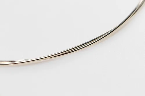 Miniatura 3 de CRAFT WIRE Calibre 6, alambre de plata de ley 925 (redondo) extremadamente suave hecho en EE. UU. - 15 cm