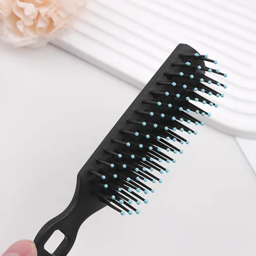 Miniatura 6 de Juego de cepillo y peine para el cabello, 100 piezas a granel para personas sin hogar envueltas individualmente, cepillo y peine ligero para mujeres
