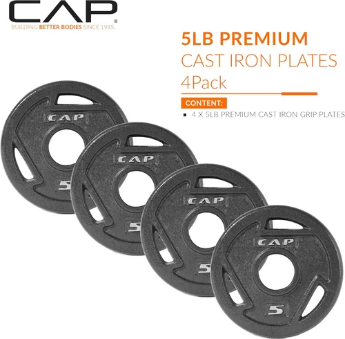 Miniatura 2 de CAP Barbell Placa de peso olímpica de 2 pulgadas Múltiples opciones