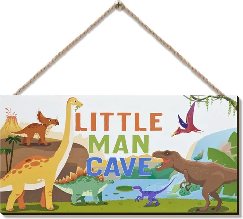 Miniatura 8 de ZIEYOMI - Letrero de cueva de hombre pequeño, decoración de habitación de niños, decoración de habitación de niños con temática de astronauta