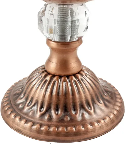 Miniatura 8 de Nazareth Store Quemador de incienso de latón pulido con carbón, soporte para incienso de iglesia cristiana, conos de incienso, cruz de 7.9 pulgadas