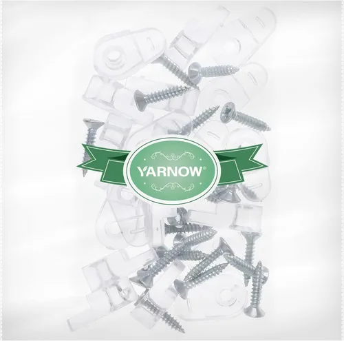 Miniatura 7 de YARNOW Kit de 20 clips de retención de vidrio, clips de retención de puerta de vidrio, paneles de soporte de espejo de clip de plástico
