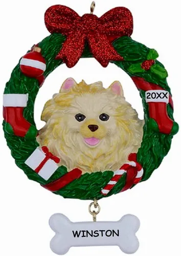 Miniatura 21 de Adorno de Navidad personalizado para mascotas de raza de perro (Beagle)