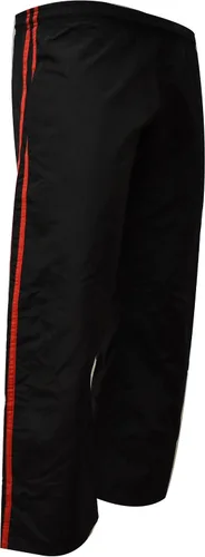 Miniatura 2 de PFG Demo - Pantalón de karate negro con rayas rojas MMA Boxing Muay Thai Martial Arts