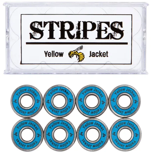 Miniatura 14 de Yellow Jacket - Rodamientos premium para patineta y longboard, profesionales, 608, ABEC 9, naranja tropical (paquete de 8)