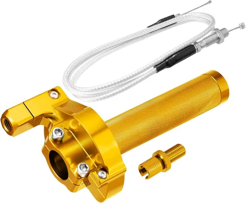 Miniatura 9 de Throttle Grip Throttle Cable Motorcycle 22mm Universal CNC Aluminum Accelerator Throttle Twist Grips Handlebars for KLX CR CRF EXC XR TTR CB SSR ATV