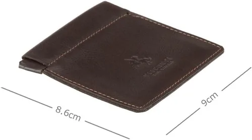 Miniatura 3 de Visconti CP7 - Monedero pequeño de cuero para hombre, monedero o llavero, Marrón, Monedero de cuero pequeño monedero monedero cambio monedero