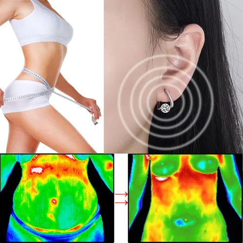 Miniatura 3 de Aretes linfáticos para mujer en Prime Yoopulse, aretes linfáticos para terapia de linfvidad, aretes de germanio, joyería de drenaje linfático
