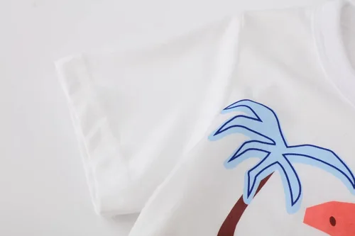 Miniatura 6 de ALI SEA Camisetas de verano para niñas, de algodón, manga corta, cuello redondo, 3 paquetes, 2-7 años