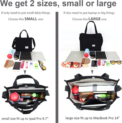Miniatura 5 de UERRUAM Bolso de mano para mujer, bolsa de pana de trabajo, bolso cruzado para mujer, bolsas de viaje, bolsos de mano para uso diario