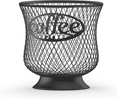 ITHSKUILL Soporte para cápsulas de café, organizador de tazas K pequeñas, almacenamiento de tazas K para guardar crema de café expreso, fácil de