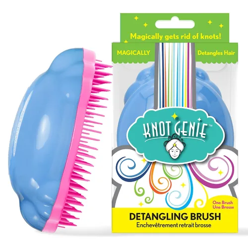 Miniatura 15 de Knot Genie, Cepillo para desenredar el cabello, Azul