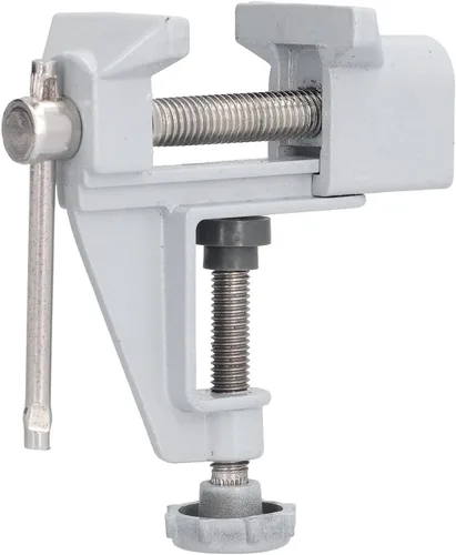 Miniatura 5 de Tornillo de mesa, herramienta de tornillo de banco y tubería, abrazadera multifuncional para mesa resistente, abrazadera de tornillo de banco