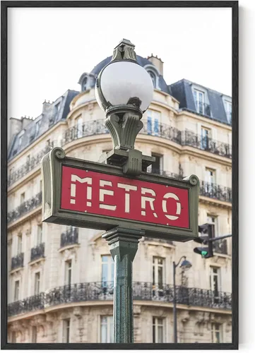 Miniatura 20 de HAUS AND HUES París - Póster de pared para dormitorio (sin marco, 16 x 20 pulgadas)