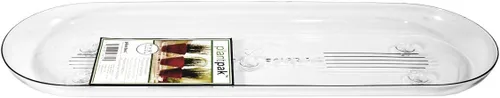 Miniatura 4 de Plastec PLIPAK612 Platillo Ovalado Plantpak, Transparente, 12 pulgadas