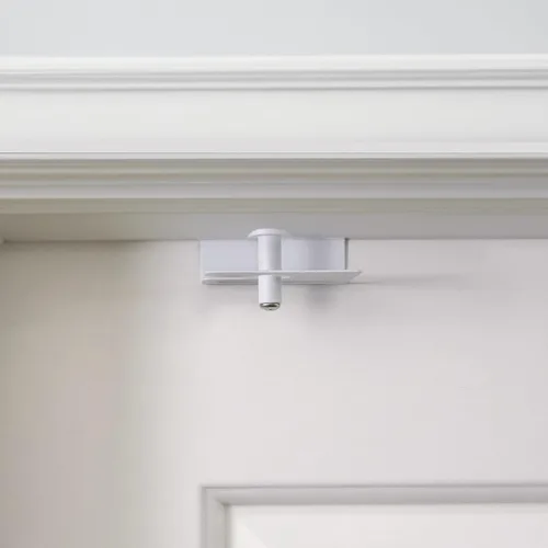 GlideLok 1 paquete de cerradura superior de seguridad para niños | Cerradura de acceso desde cualquier lado de la puerta | para puertas interiores y