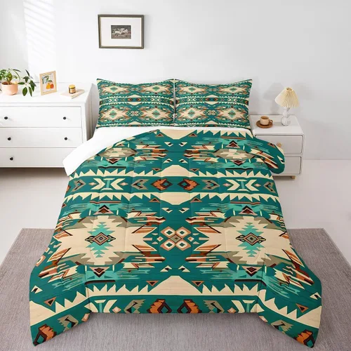 Miniatura 42 de Feelyou Juego de ropa de cama de vaca de las Highland para niños, edredón de ganado con girasol para niñas, adolescentes, juego de edredón