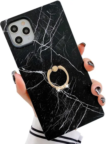Miniatura 73 de Elegante concha de madre perla compatible con iPhone 13 Pro de 6.1 pulgadas, estuche de borde rectangular, elegante y delgado, con perla de abulón