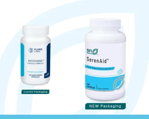 Miniatura 2 de SFI Health Klaire Labs SerenAid - Suplemento vegetariano de enzimas multidigestivas con actividad DPP-IV y lactasa, mezcla de enzimas para apoyar