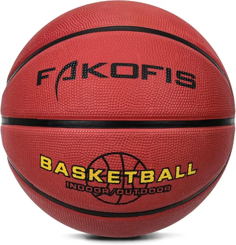 Miniatura 12 de Baloncesto para niños y niñas de 3/5 (22 pulgadas/27.5 pulgadas), baloncesto de goma de alta calidad para interiores y exteriores, para niños y azul